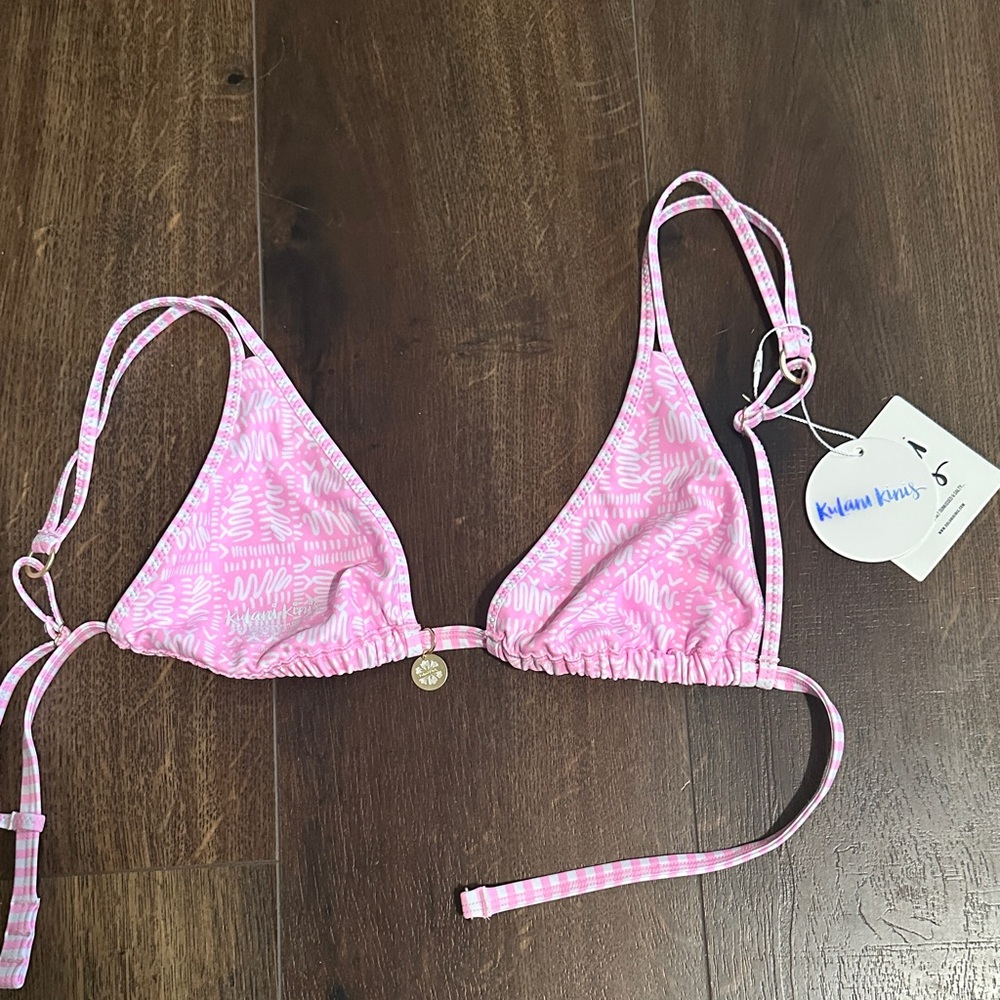 Kulani Kinis Pink Bikini Top